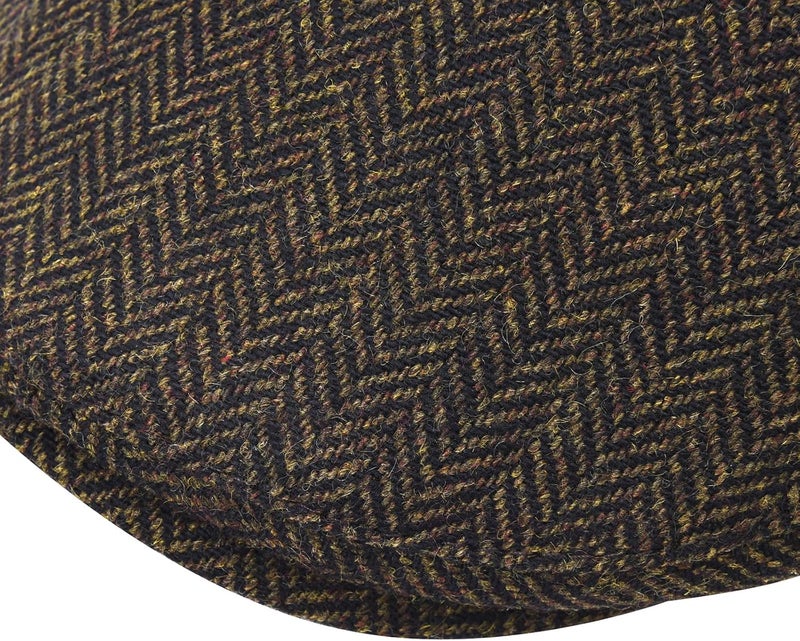 STARANCE 2 Pack Newsboy Hats for Men Wool Blend Ivy Driving Flat Cap - Image 4